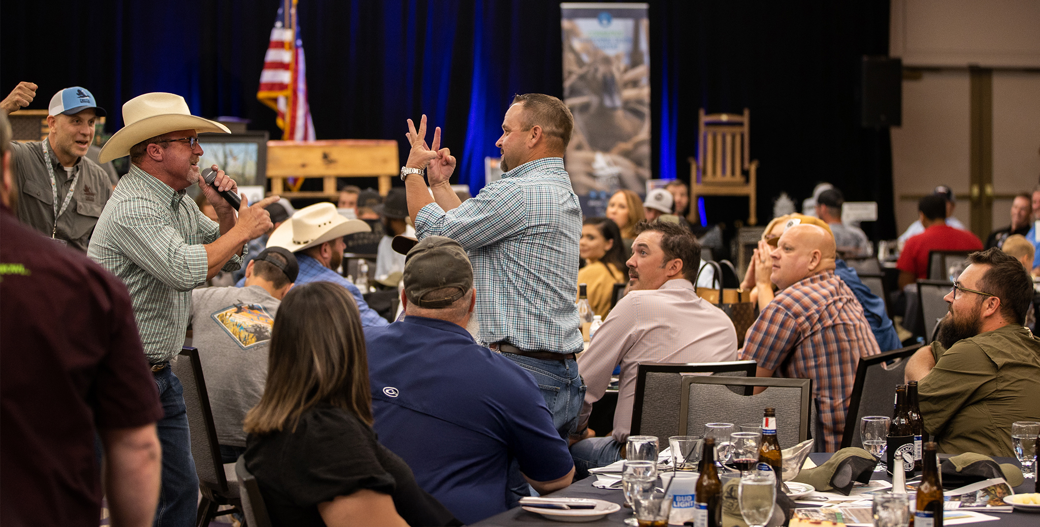 Duck Hunters Grand Banquet live auction 