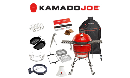 Kamado Joe Prize Package - grill, grill cover and accessories 
