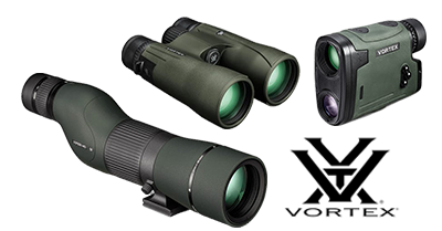2nd Prize - Vortex Binoculars, spotting scope and range finder